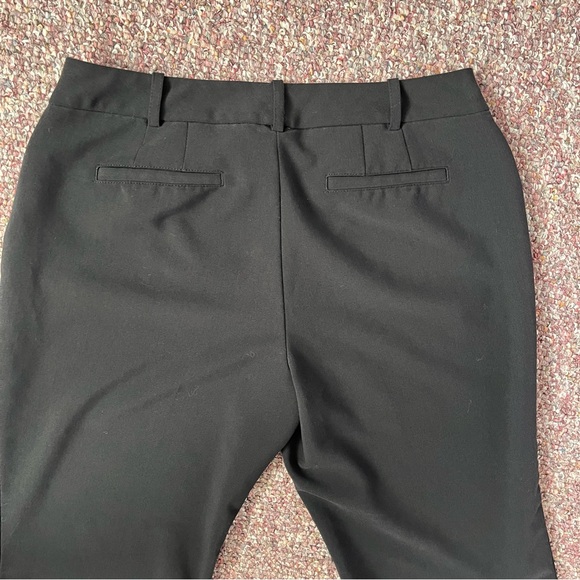 Worthington Black Flare Curvy Fit Pants Workwear 6 Petite - Picture 7 of 7
